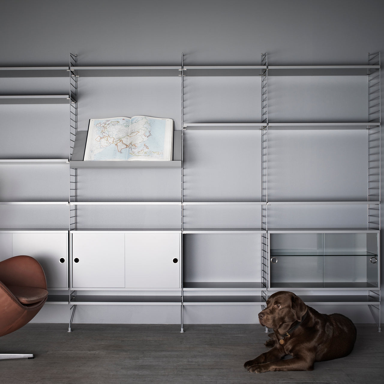 String System: Magazine Shelf