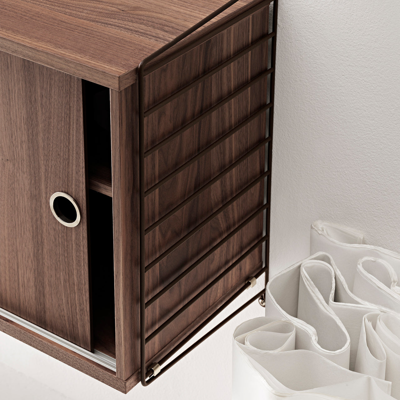 String System: Cabinet with Sliding Doors