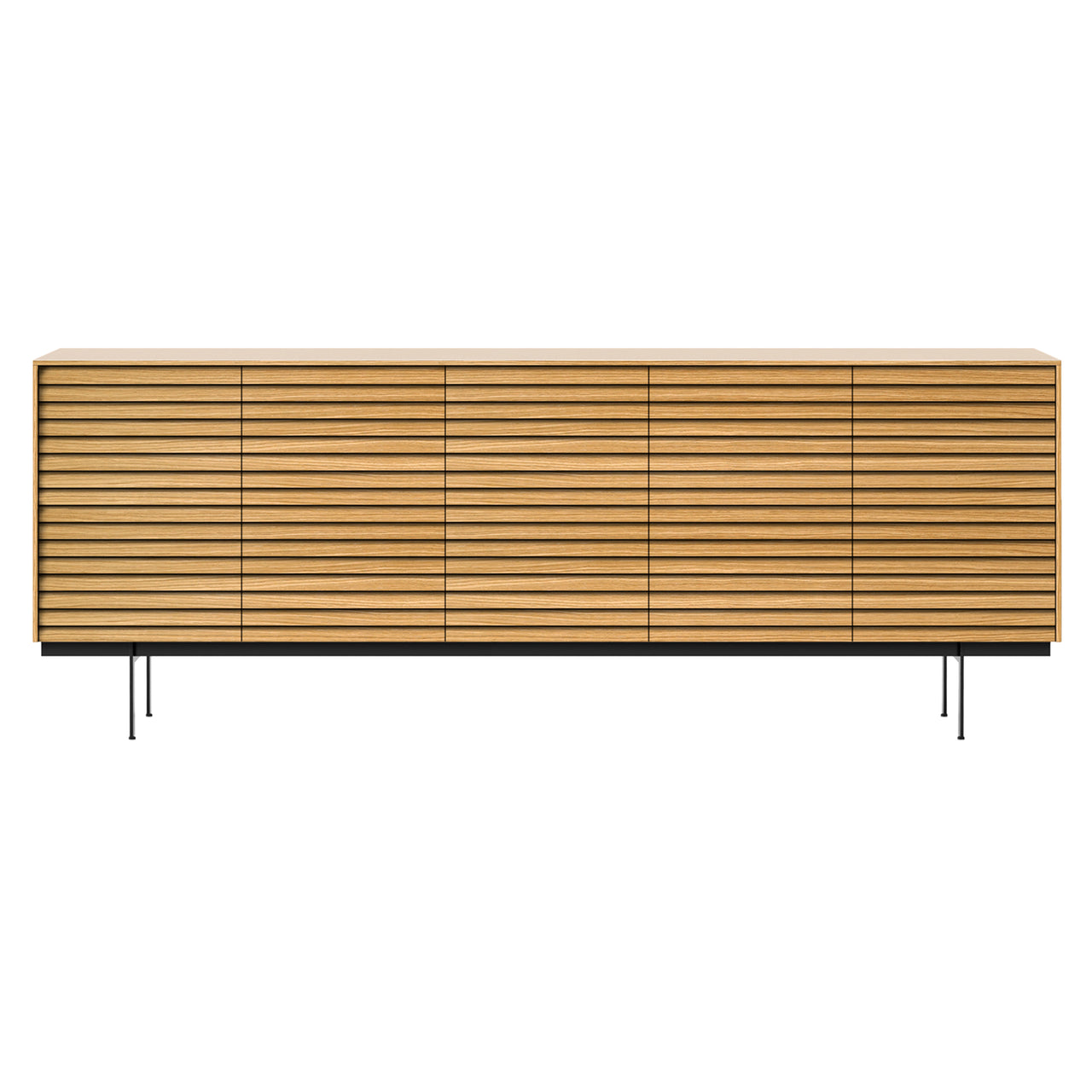 Sussex Sideboard: SSX521 + Super-Matt Oak + Black