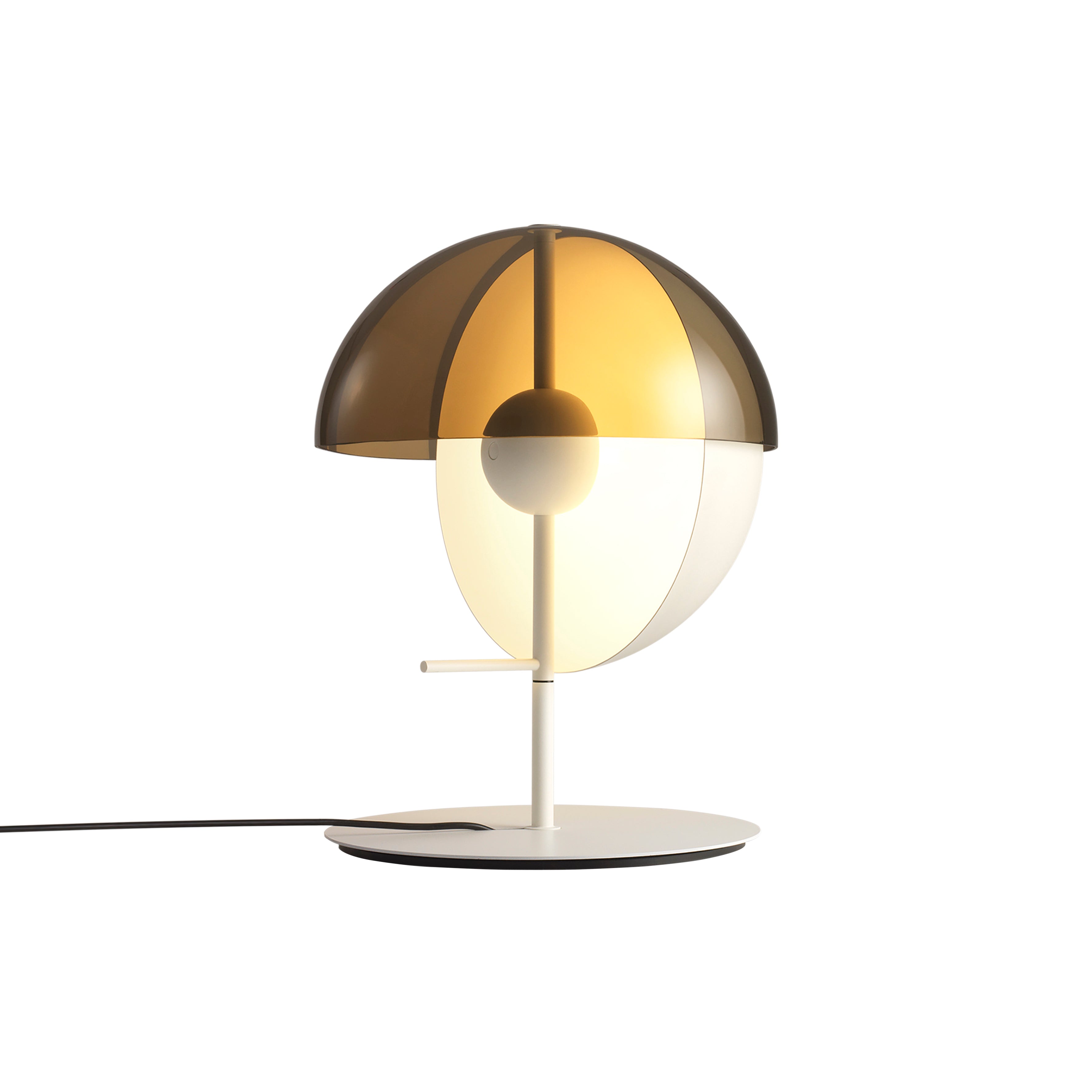 Theia Table Lamp: White
