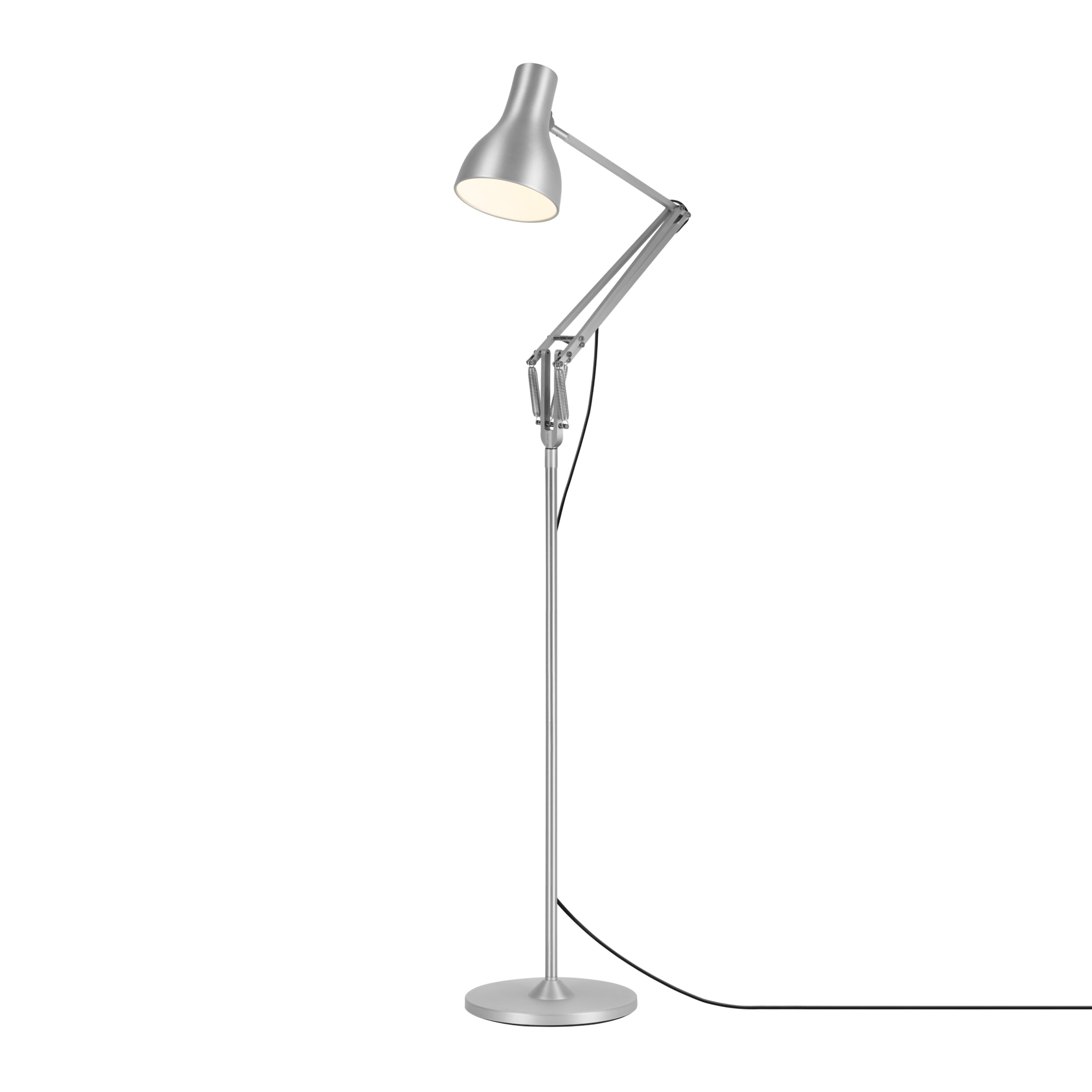Type 75 Floor Lamp: Silver Luster