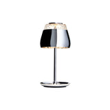 Valentine Table Lamp: Chrome