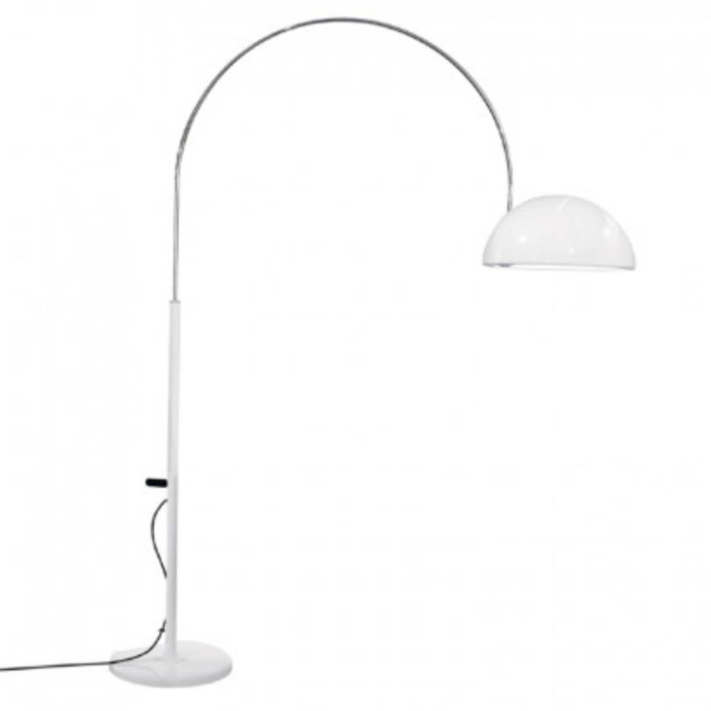 Coupé Arch Floor Lamp: White