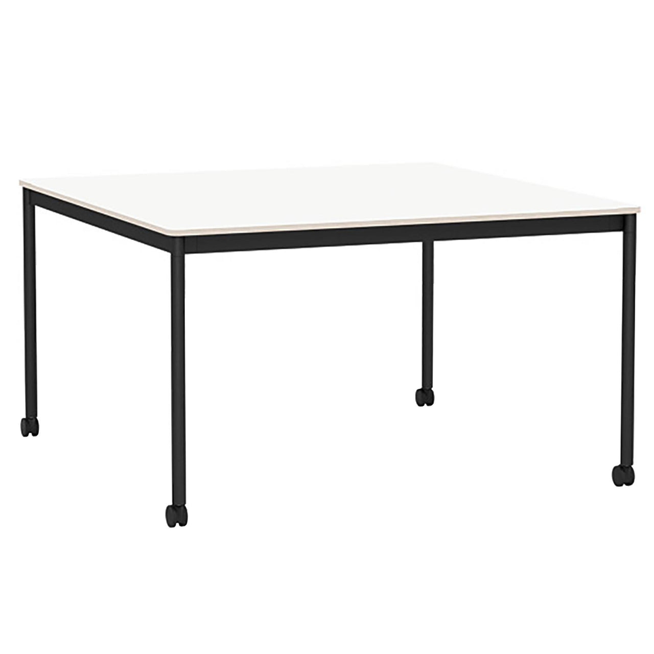 Base Table with Castors: Square + Large - 50.4