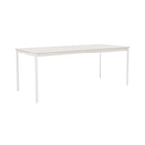 Base Table: Medium + White Nanolaminate + Plywood + White