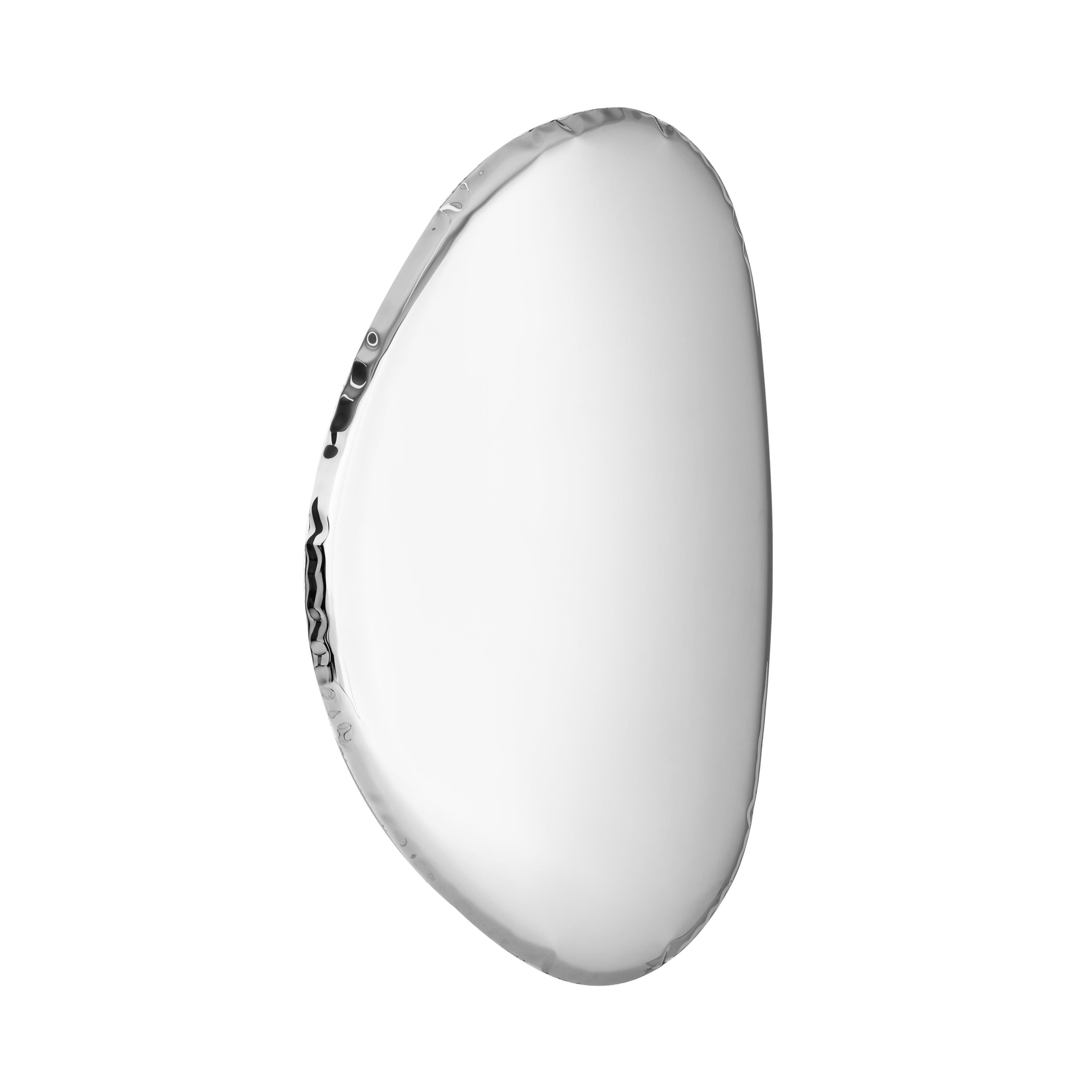 Tafla Elliptic Mirror Collection: Mirror O2 + Inox Polished