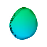 Tafla Elliptic Mirror Collection Gradient: Mirror O6 + Sapphire + Emerald