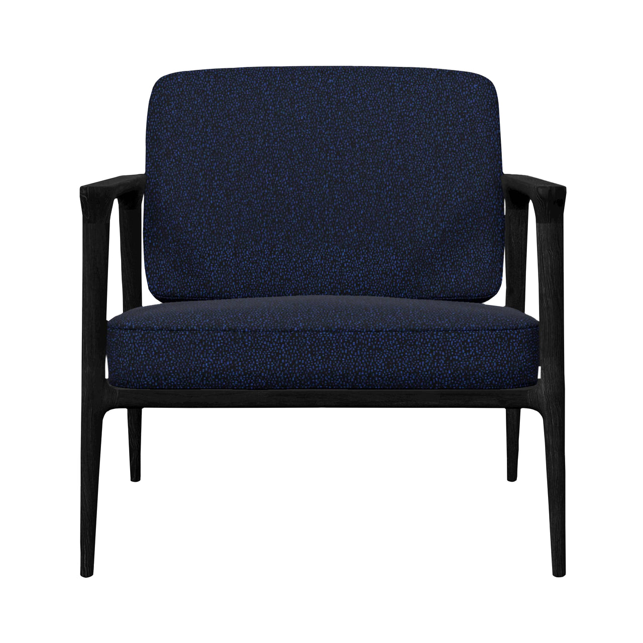 Zio Lounge Chair: Black